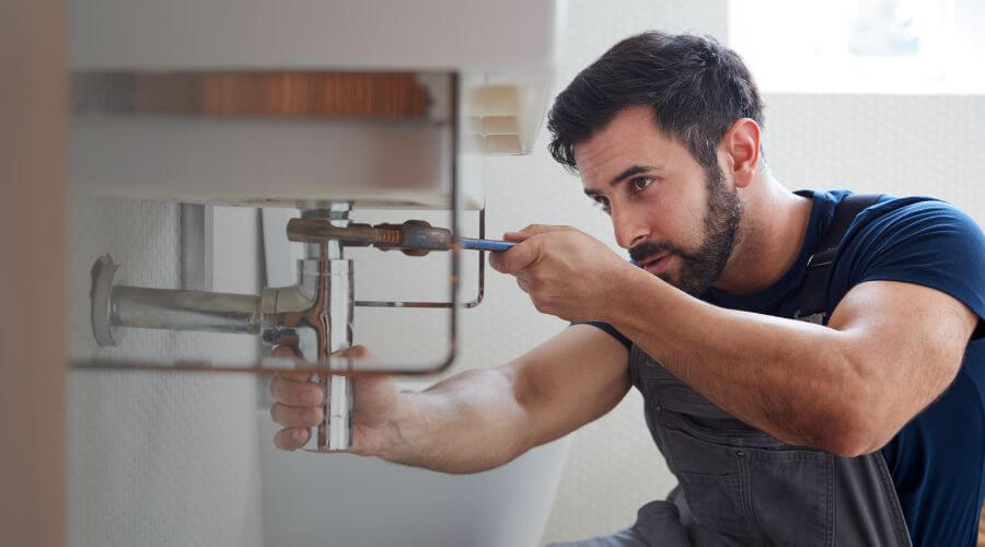 Sink pipe leak repair in Camby, IN